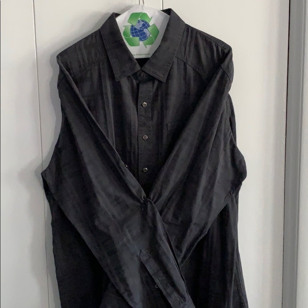 Men’s Long sleeve button down shirt.